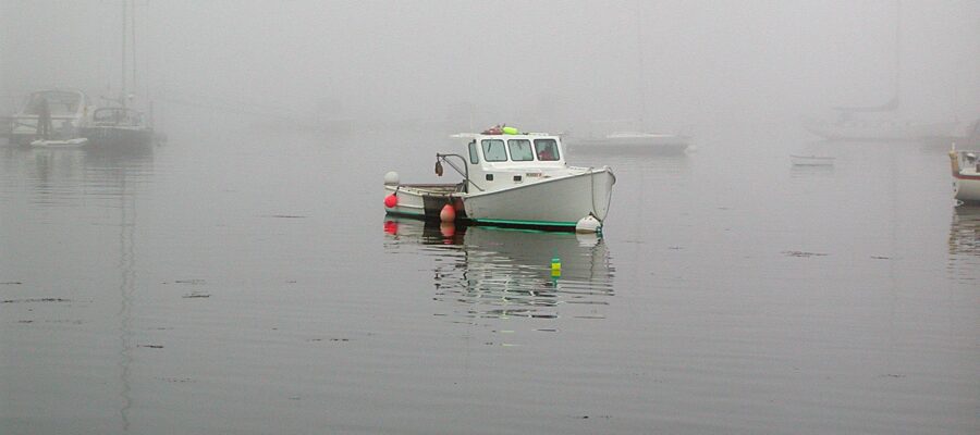 2002 fishing boat, Boothbay Harbor, Maine.